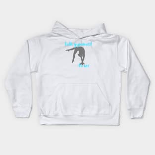 Talk Gymnast Kids Hoodie